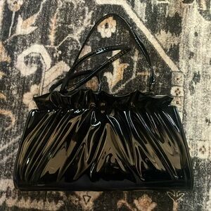Vintage black clutch